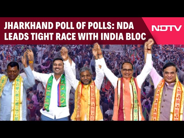 Jharkhand Exit Polls | NDA Leads Neck-And-Neck Fight With India Bloc In Jharkhand Assembly Election