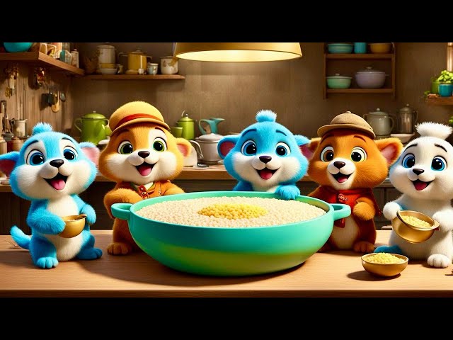 Pease Porridge Hot | Classic Nursery Rhyme for Kids | Nursery Rhymes & Kids Songs