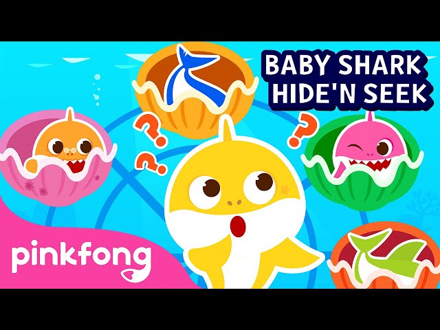 Find the Shark Family! The Amusement Park Mystery 🎡 | Hide and Seek | Pinkfong for Kids