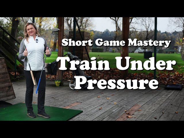 Mastering the Short Game: Training Under Pressure for Real Tournament Success #golftrainingaid