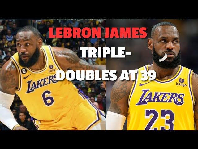 LeBron James triple double at 39 l basketball news today l basketball LeBron James l today news l