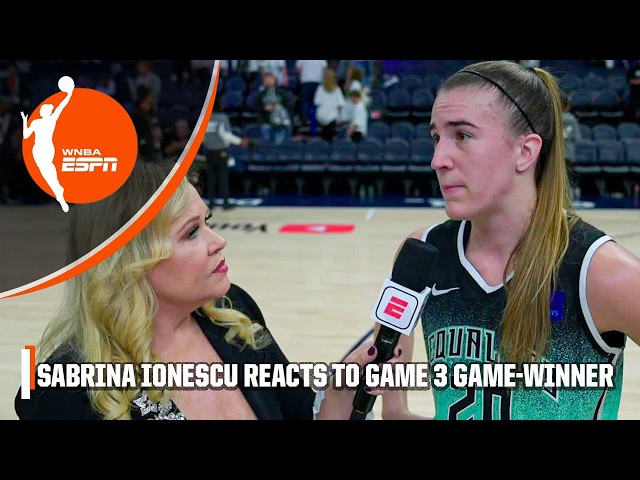 'WE'RE NOT SATISFIED!' 😤 - Sabrina Ionescu on the Liberty WANTING THE CHAMPIONSHIP 🏆 | WNBA on ESPN