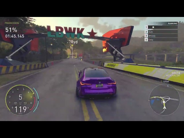 The Crew Motorfest - Ground Works 3:22.264 World Record