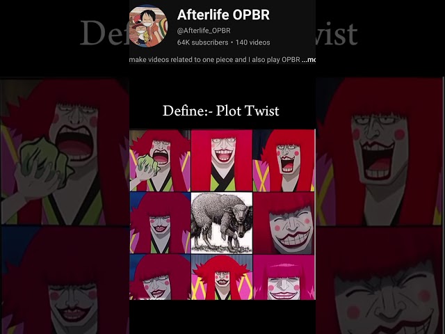 Definition of Plot twist 💀 amv edit one piece edits #onepiece #animeedit