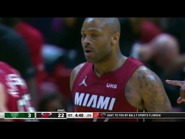 P. J. Tucker First Bucket as a Miami Heat Against his Former Team 🔥