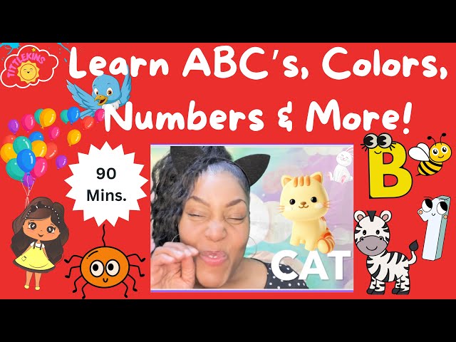 Best video to Learn ABC’s, Colors, Numbers, Animals, Opposites, Phonics & More #baby #youresosmart