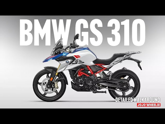 BMW G 310 GS most detailed walkaround | affordable adventure motorcycle  | Price, features, design