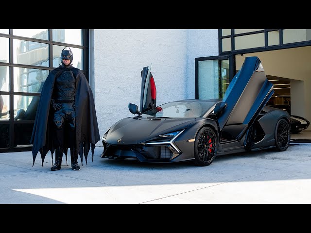 Batman Buys A 2024 Lamborghini Revuelto - THE NEW BATMOBILE