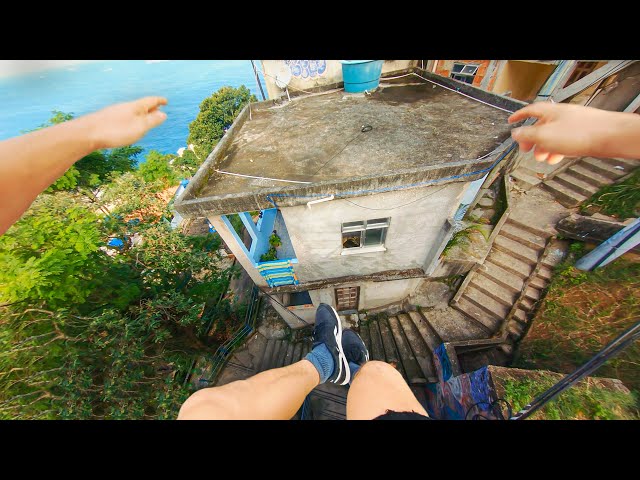 Rio de Janeiro Rooftop Parkour POV 🇧🇷