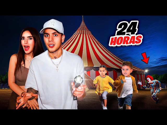 Pasamos 24 HORAS En Un CIRCO De MAGIA