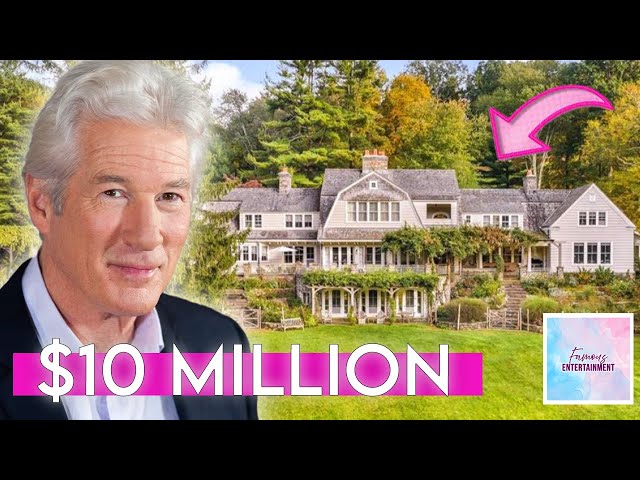 Richard Gere | Sells $10 Million Connecticut Mansion & Moves To Spain | House Tour 2024