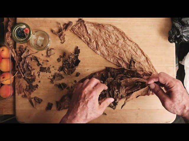 How to Roll Cigars: Chopped Filler Double Binder Method