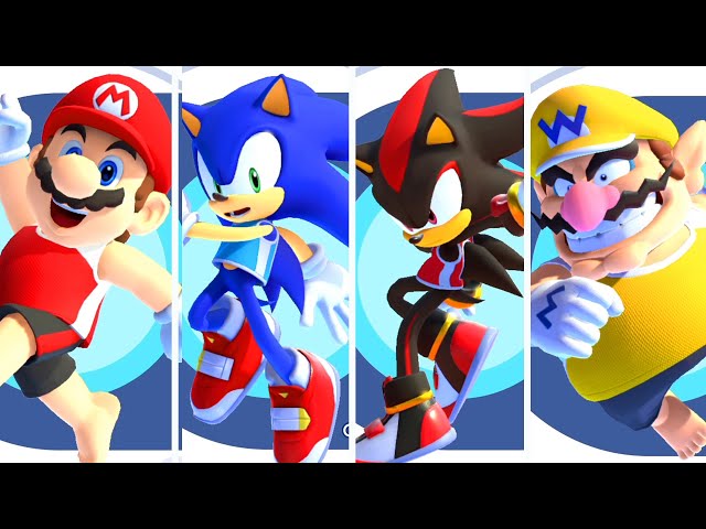 Mario & Sonic at the Olympic Games Tokyo 2020 Football Mario, Sonic, Shadow, Wario