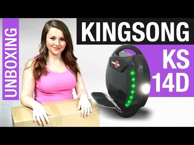 Kingsong KS-14D UNBOXING (episode 5) KS14D KS14 electric unicycle