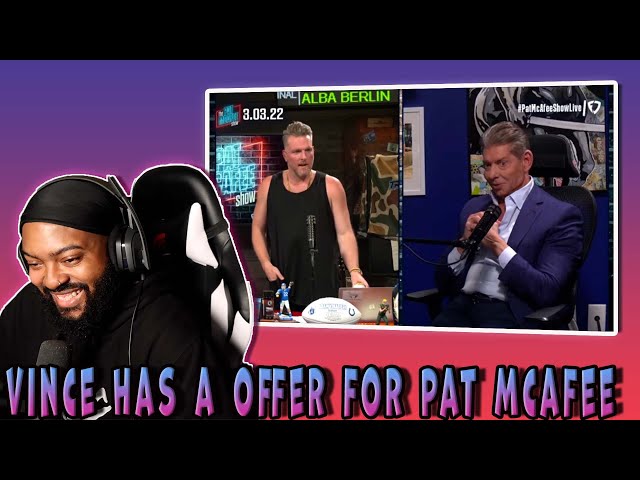 Vince McMahon Offers Pat McAfee A Match At WrestleMania (Reaction)