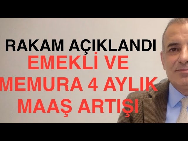 SON DAKİKA! Oranlar açıklandı. Emeklinin ve memurun 4 aylık maaş artışı belli oldu. İşte o hesap...