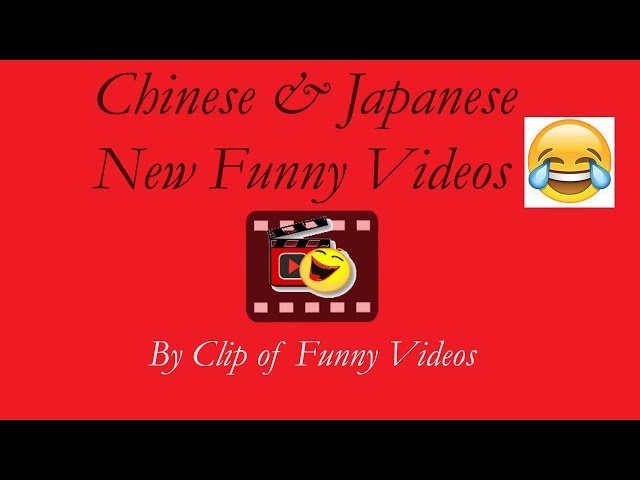 Chinese and Japanese New Funny Video by clip of funny videos