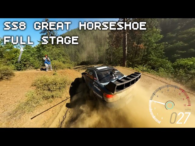 Ferrari Swapped Subaru at the 2023 Oregon Trail Rally - SS8 Great Horseshoe Full Stage 4k