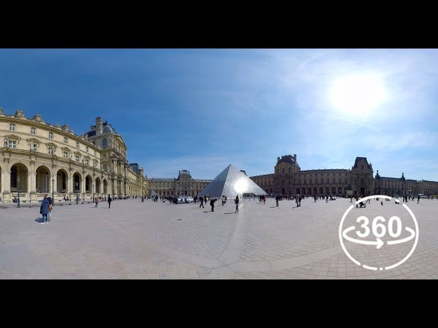 The Louvre Museum Guided Tour in 360° VR