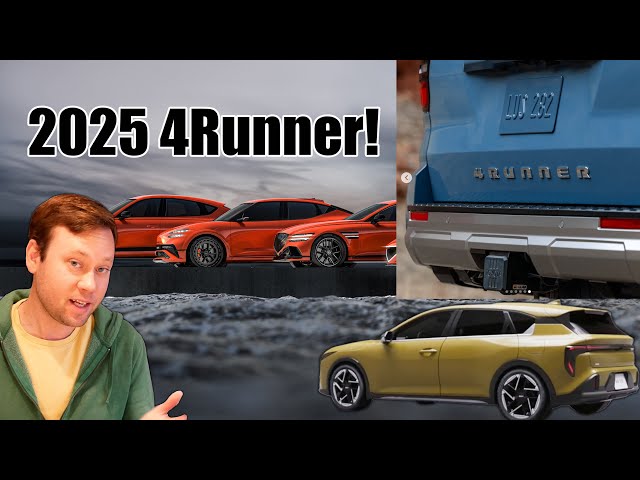 2025 Toyota 4Runner Teased, Kia K4 Hatch, Genesis Magma + More! Weekly Update