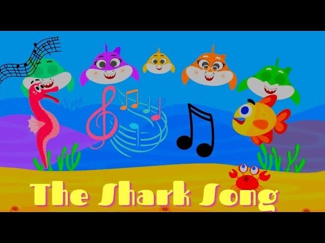 The Shark Song | Learning Song On KIDS CLUES TV