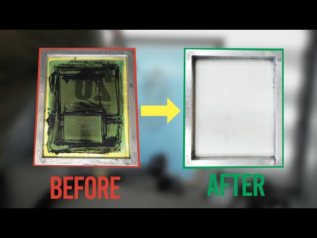 Screen Printing Tutorial: Reclaiming Screens