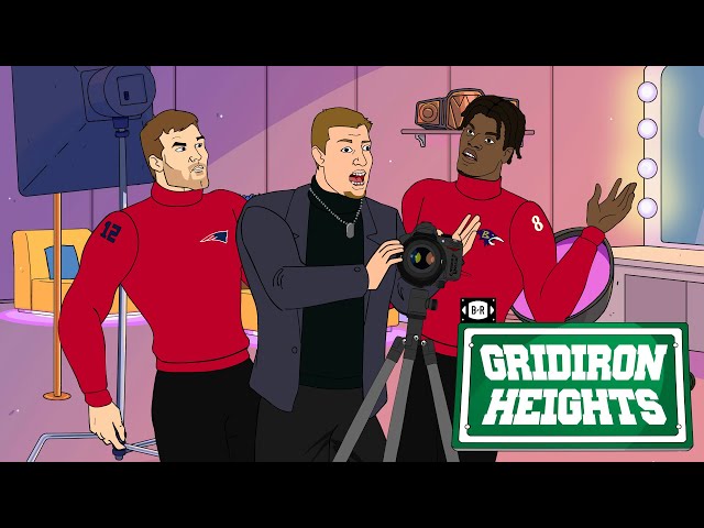 Gronk Is the Photographer for Playoff Picture Day | Gridiron Heights S4E15