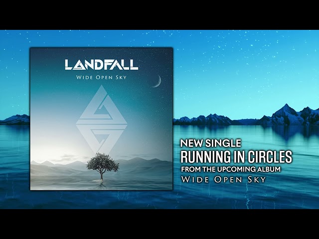 Landfall - "Running In Circles" - Visualizer Video