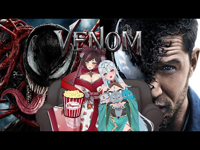 【VENOM 2: LET THERE BE CARNAGE WATCHALONG】Ketchup? *SQUIRT* 🩸 ft. Midnight | VTuber Yumeko Ghost Cat