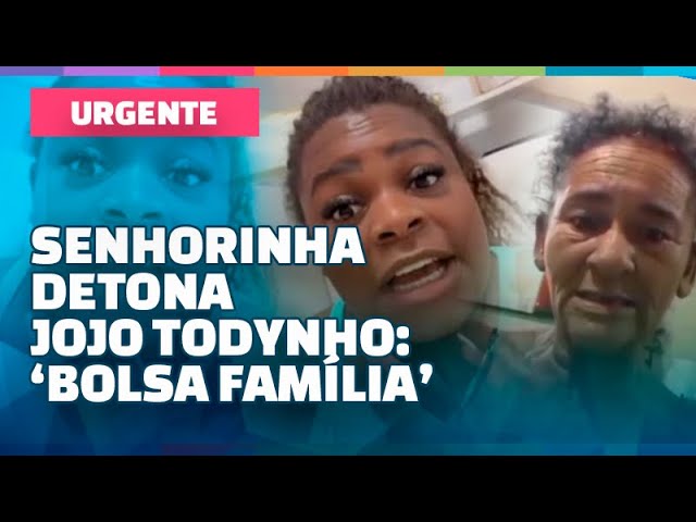 Senhorinha detona Jojo Todynho em polemica do Bolsa Família