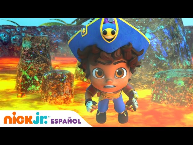 Santiago de los Mares | ¡Rescatando el tesoro! | Nick Jr. en Español