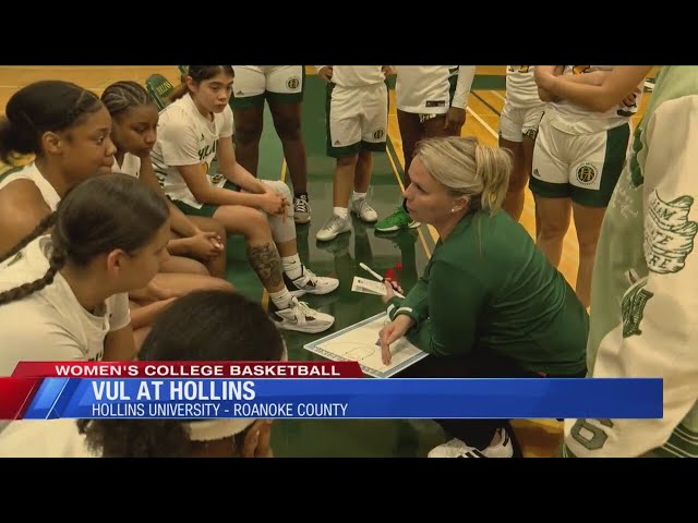 Hollins wins over VUL in women's college basketball