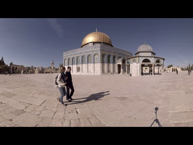 360 video: Dome of the Rock, Jerusalem, Israel