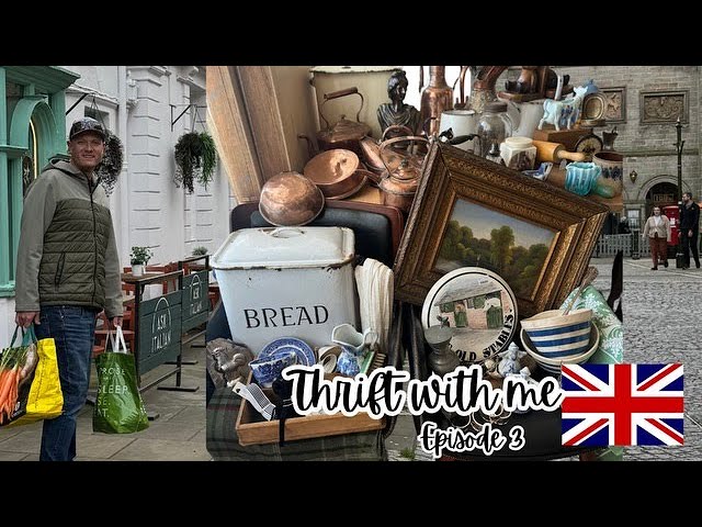 Thrift With Me UK Episode 3 - Charity Shops and Antique Stores