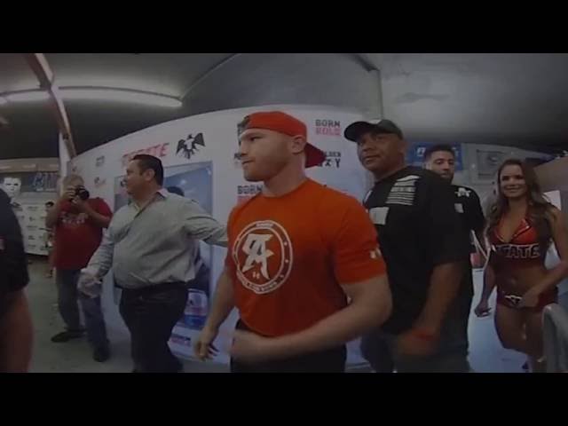 360 VIEW of Canelo Media Day Workout at House of Boxing. #CANELOSMITH