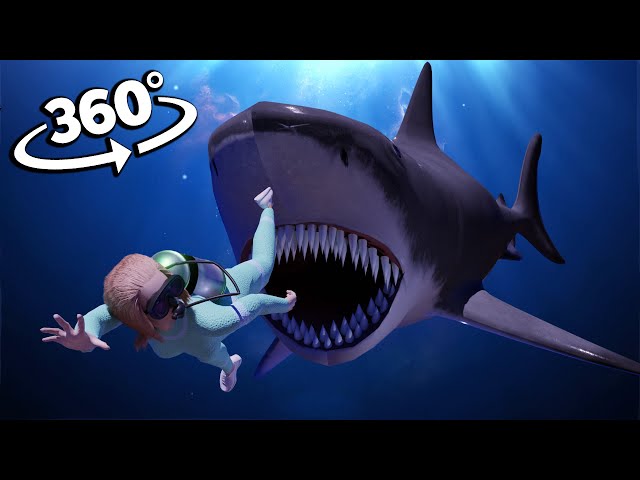 🦈SHARK ATTACK 360° - VR Video