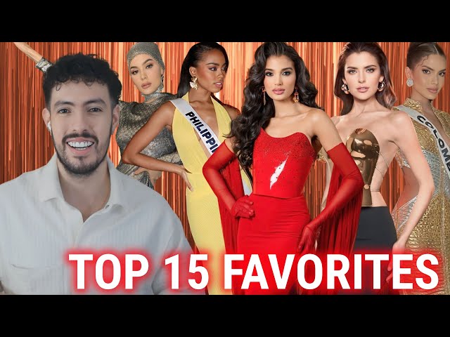 Miss Universe 2024 TOP 15  BEST  IN GALA DINNER !