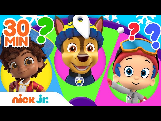 Spin the Holiday Wheel! w/ PAW Patrol, Bubble Guppies & Santiago of the Seas! | Nick Jr.