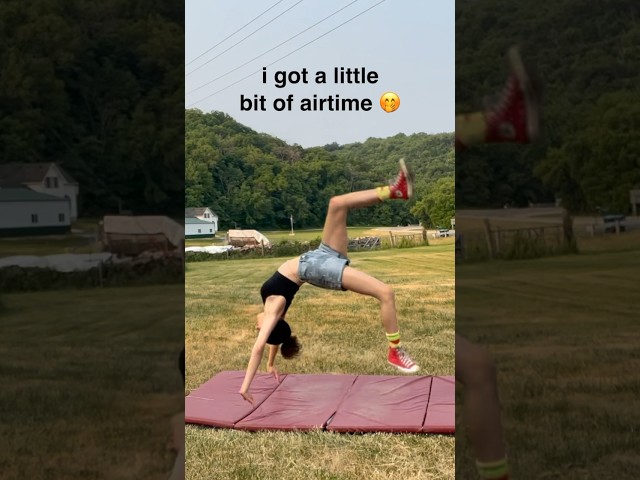 I TRIED GYMNASTICS AFTER 6 YEARS… 🫣 tumbling version!