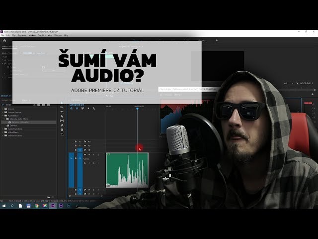 ADOBE PREMIERE | Jak odstranit šum z audia