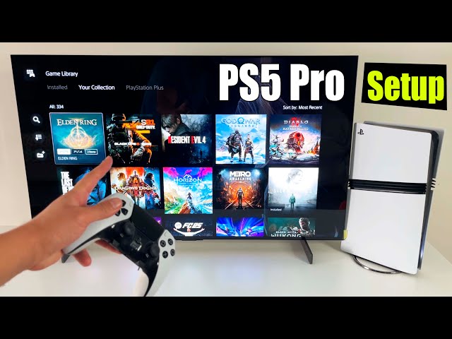 PlayStation 5 PRO Initial Setup, Tip and All You Need to Know Before Buying