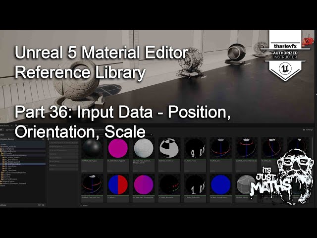 Material Editor Reference 36 - Input Data - Position, Orientation, Scale