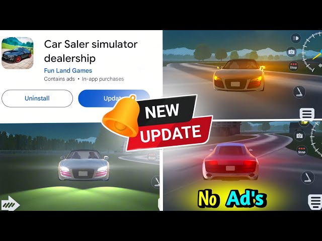 Car saler simulator dealership *New Update* 🥳 | PC graphics = Mobile graphics