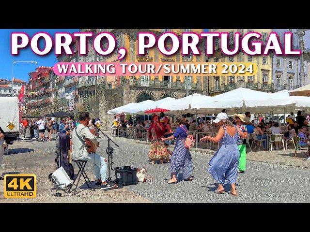 🇵🇹 Porto Walking Tour - Summer 2024 | Portugal City Walk in 4k/60fps [With Captions]