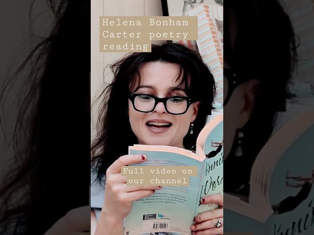 Helena Bonham Carter poetry reading