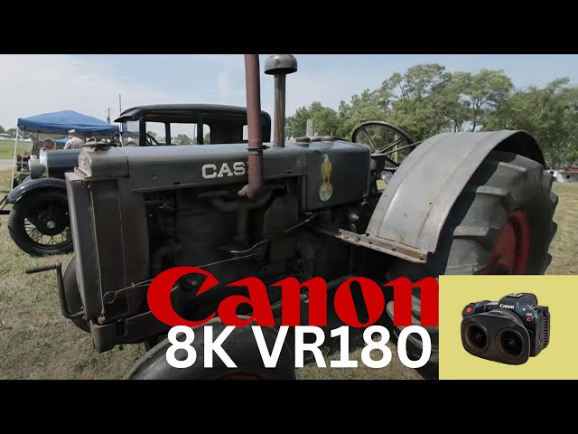 Case Tractor at the Antique Machinery Show  Findlay Ohio 2023 Canon 8K60 VR180