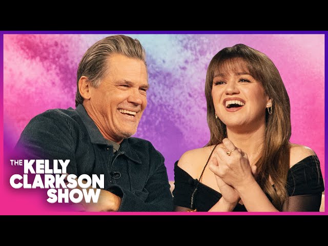 Kelly Clarkson Can't Believe Josh Brolin Thinks She's Like His Mom After Reading His Memoir