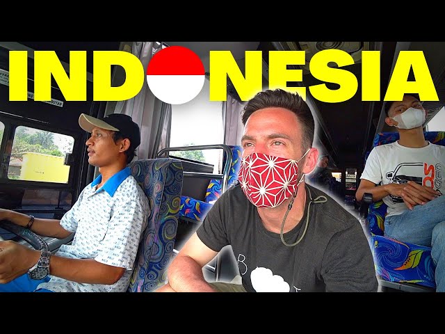 WOW, They Let ME Drive The Bus! 🇮🇩