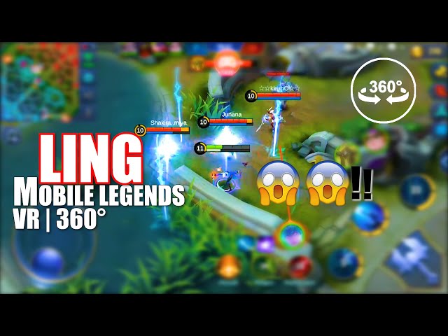 Ling Rank Gameplay - Mobile Legends VR | 360°