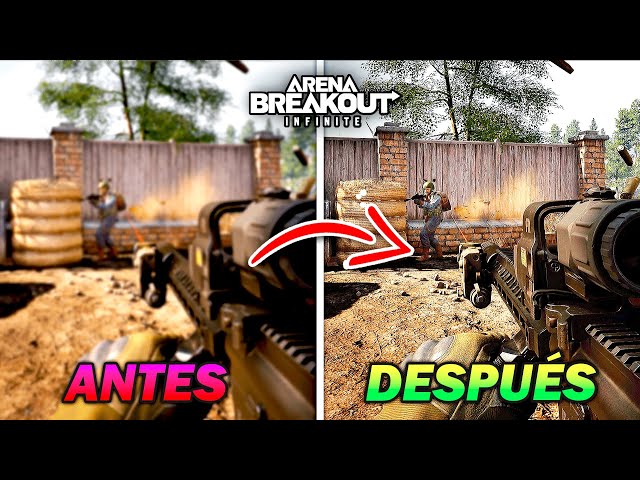 ✅ GUÍA de AJUSTES en ARENA BREAKOUT INFINITE ✅ Cómo QUITAR la IMAGEN BORROSA!